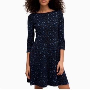 Kate Spade Broome Street Leopard Ponte Dress